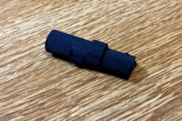 Printed in Bray lab. Never tested the support material inside cannot be removed.